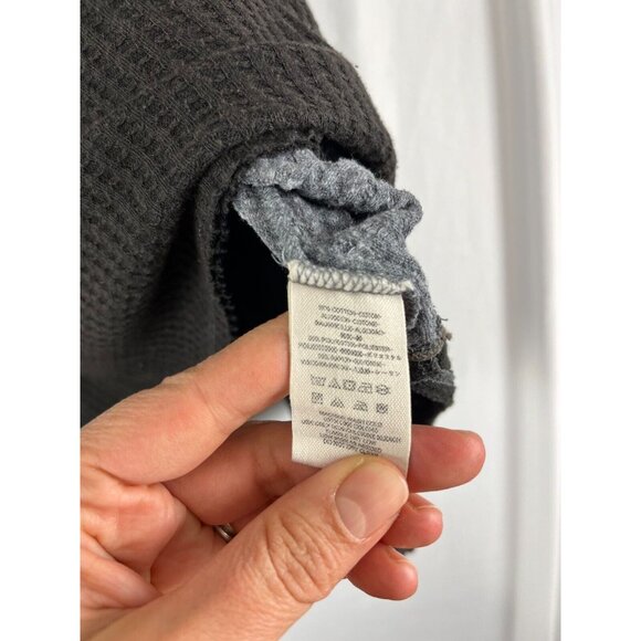 We the Free Waffle Knit Grey Oversized Women's - Picture 5 of 10